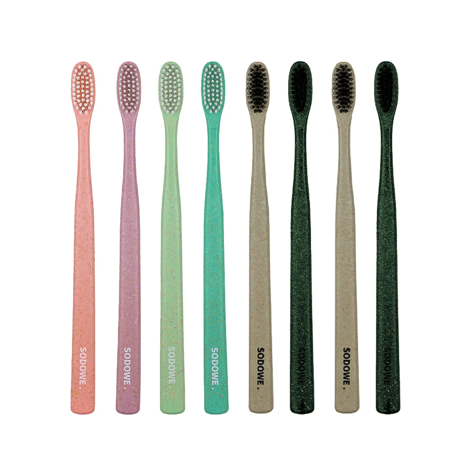 Woodchip Toothbrush Set